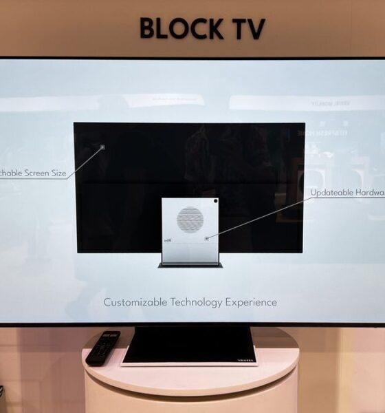 I love this modular 4K TV concept that lets you