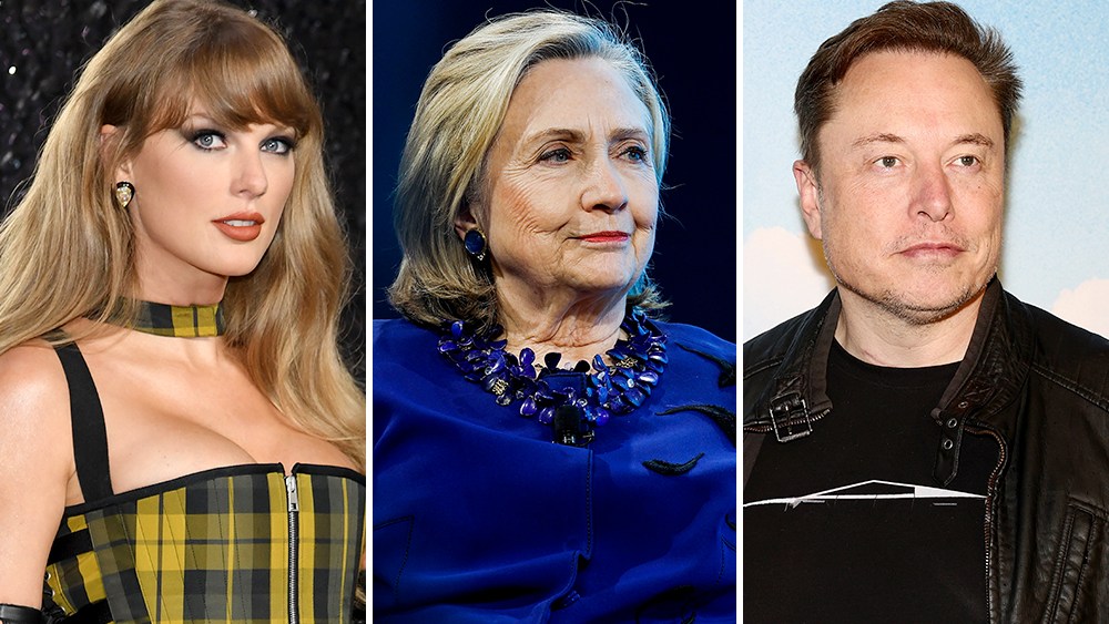 Taylor Swift Hillary Clinton Elon Mush