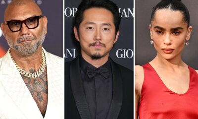 Dave Bautista Steven Yeun Zoe Kravitz