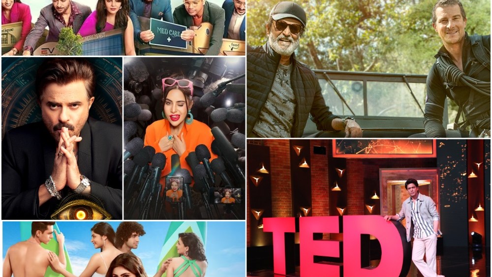 India Reality TV collage