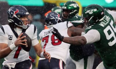 NFL Houston Texans vs New York Jets TNF Getty Featured