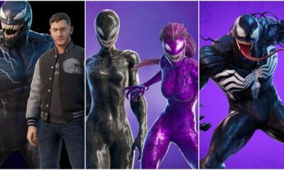 all venom skins in fortnite