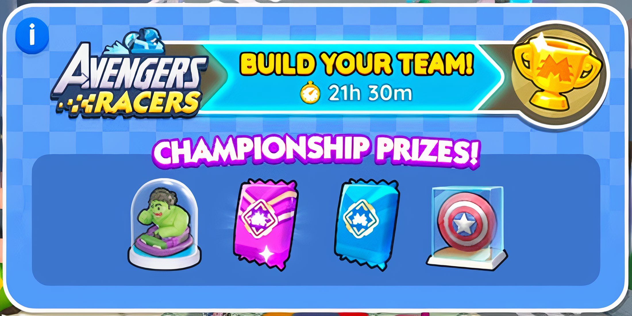 avengers racers monopoly go