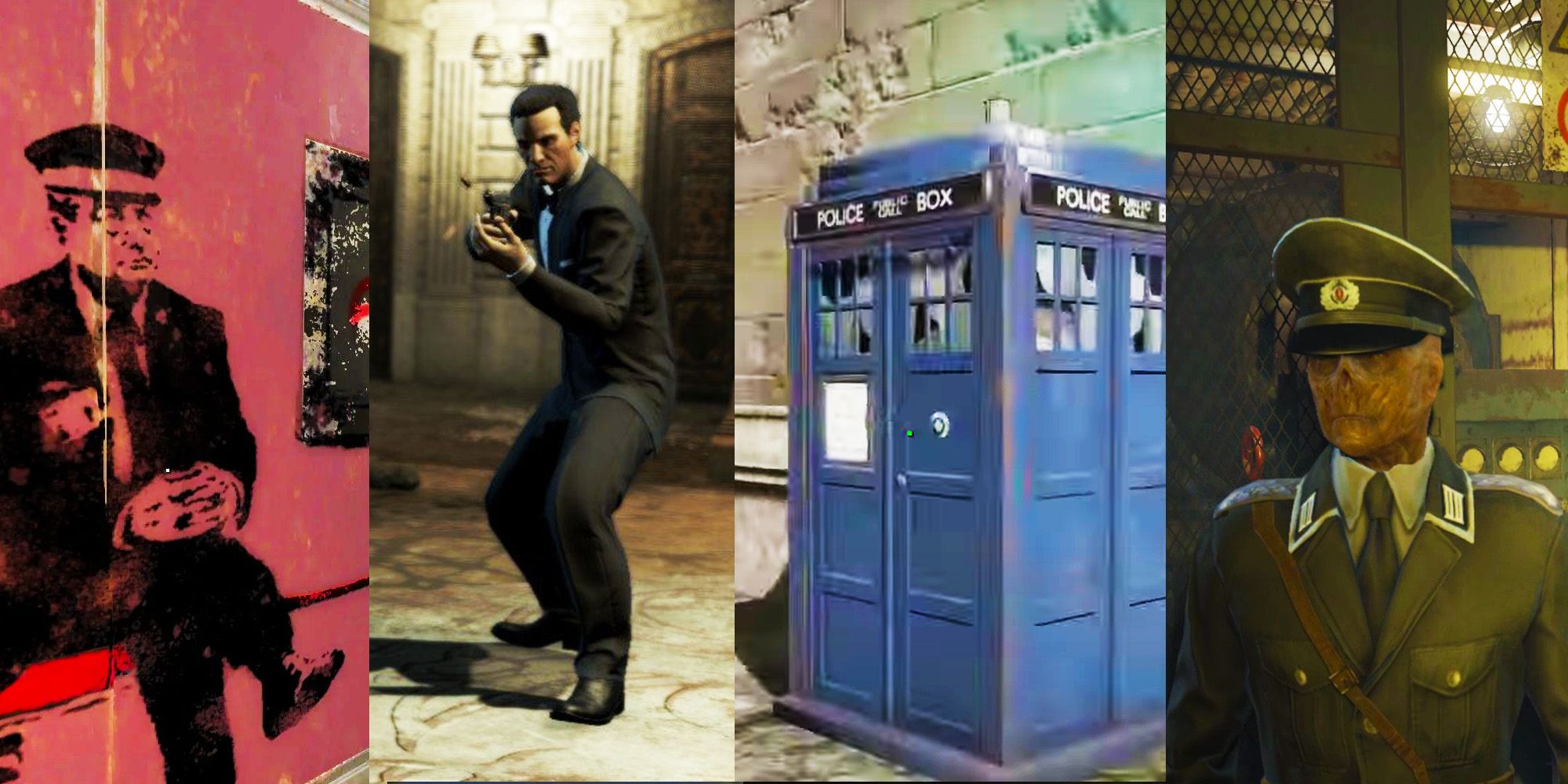 fallout london easter eggs banksy james bond doctor who nazi ghouls