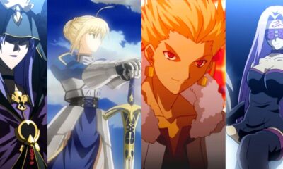 fate stay night all servants ranked caster medea saber gilgamesh rider