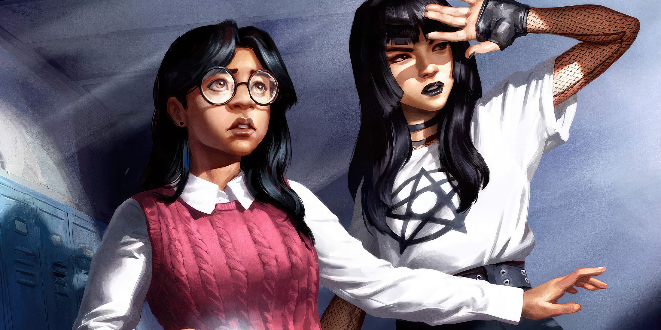 fear the spotlight vivian and amy key art