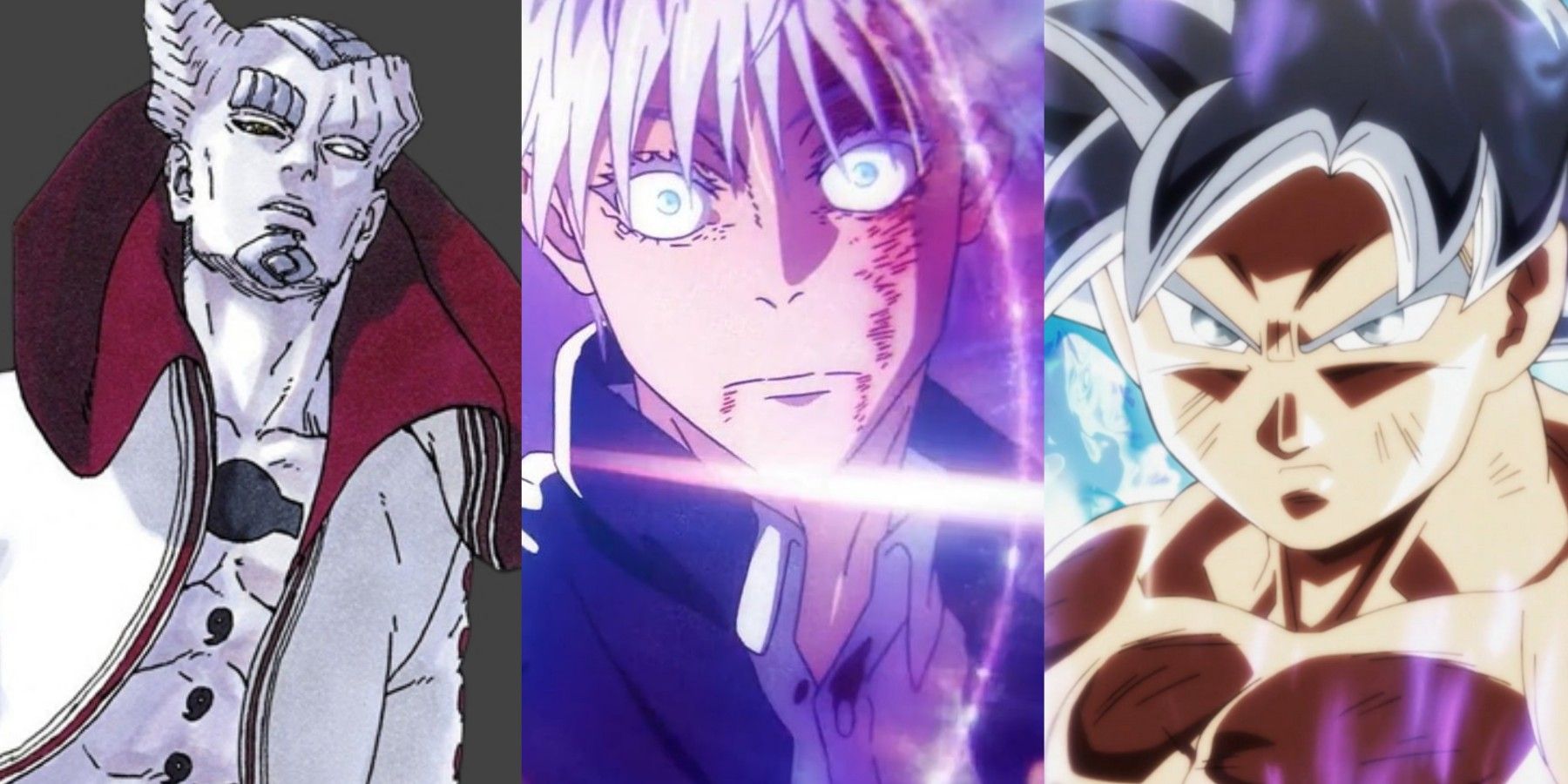 featured jujutsu kaisen anime characters who can beat gojo satoru isshiki goku