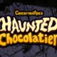 haunted chocolatier concerned ape spooky forest background