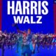 kamala harris tim walz fortnite map trailer still waving in front of us flag mp4