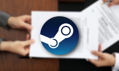 legal document agreement steam logo