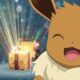 mystery gift pokemon eevee happy