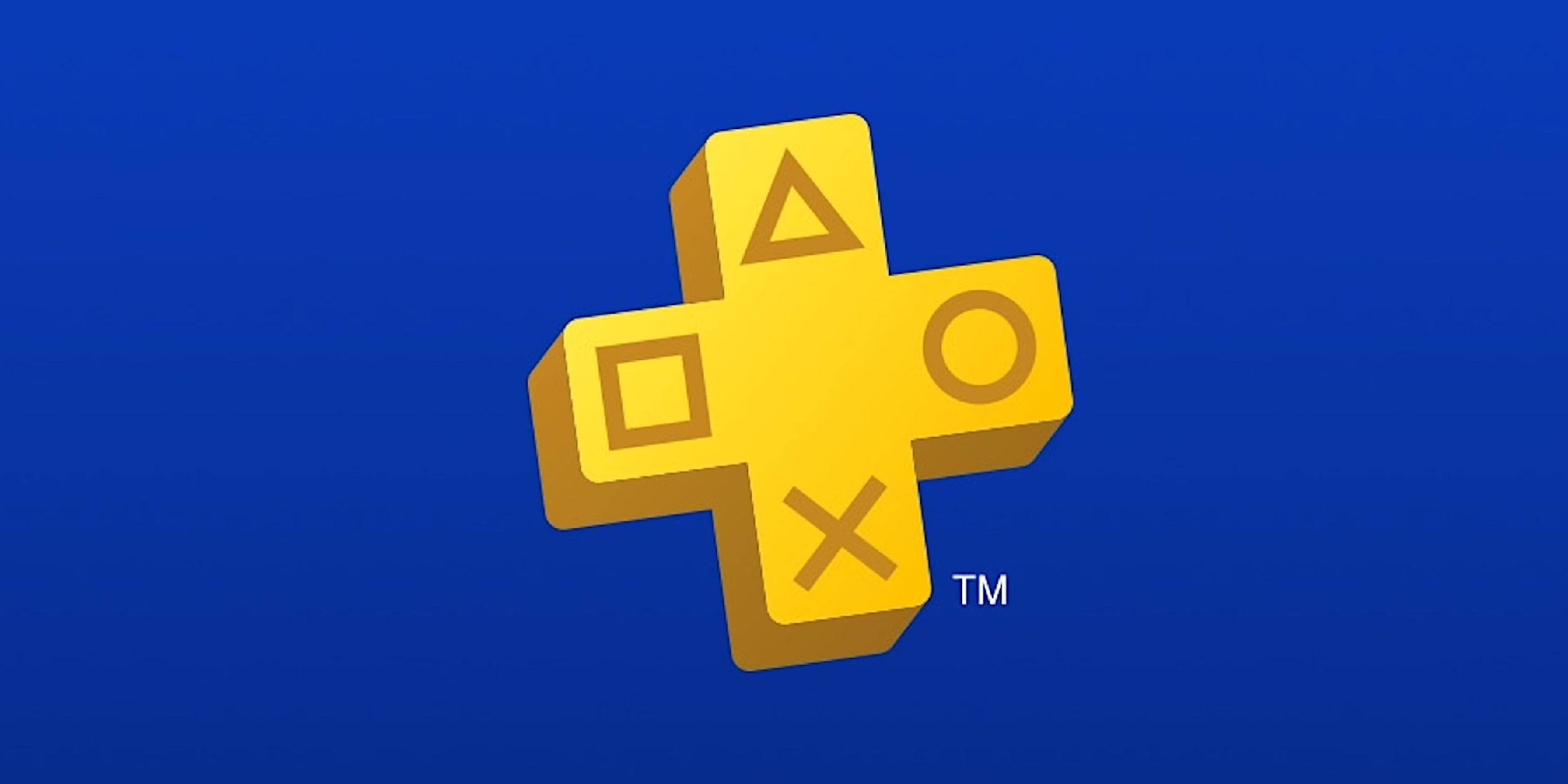 playstation plus logo blue bg