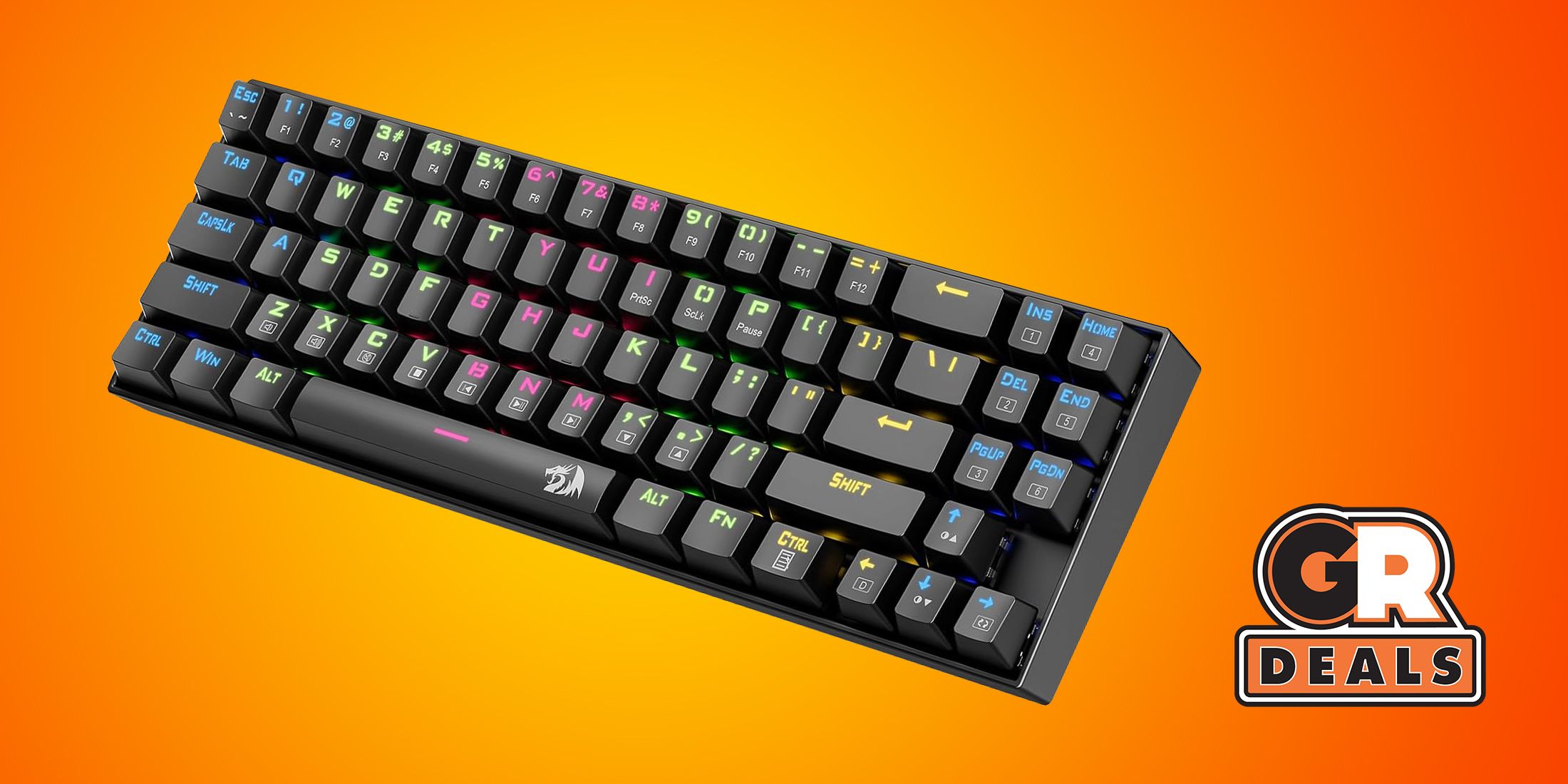 redragon k599 60 mechanical keyboard game rant deals feature