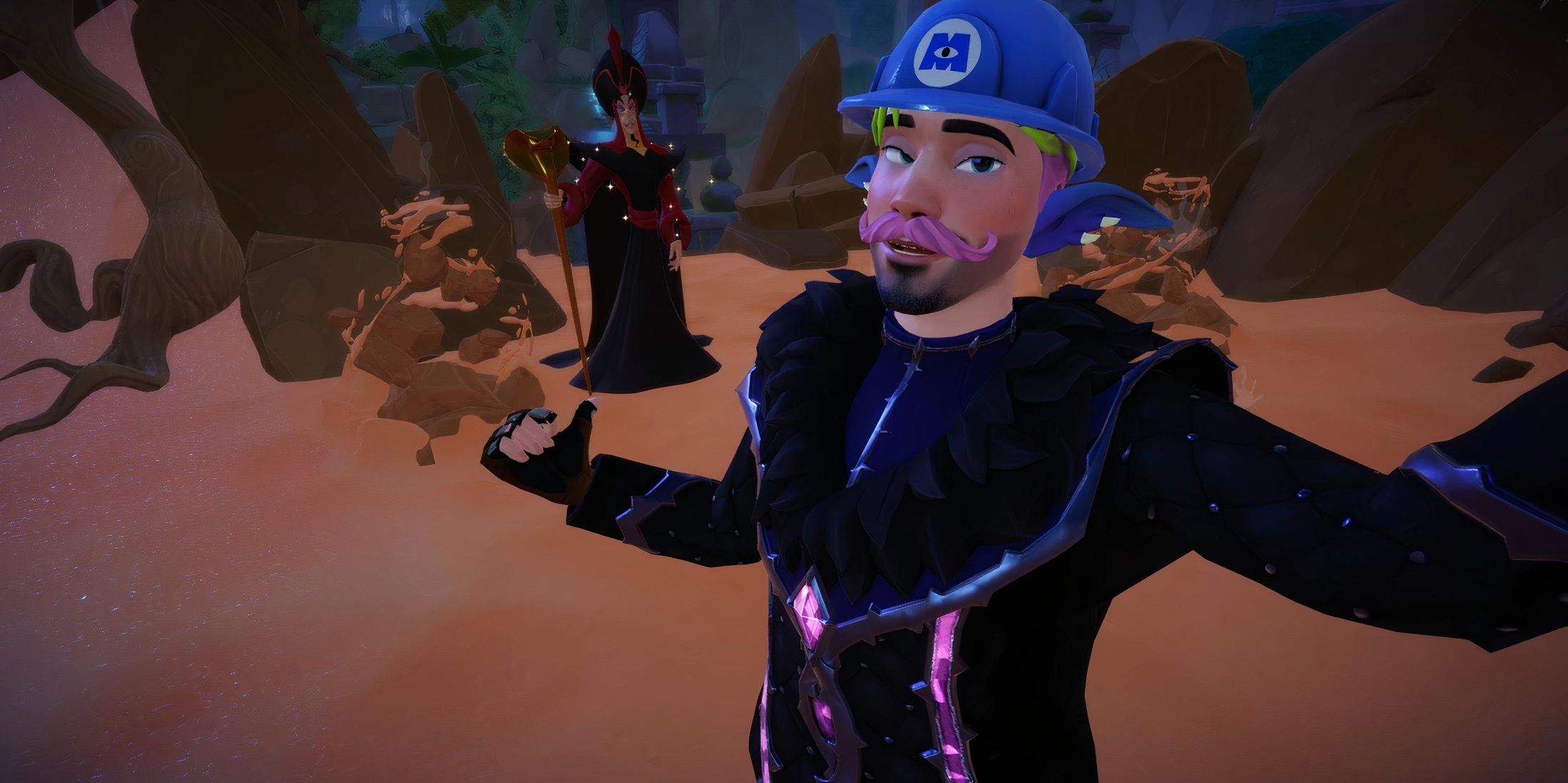 selfie with jafar dreamlight valley