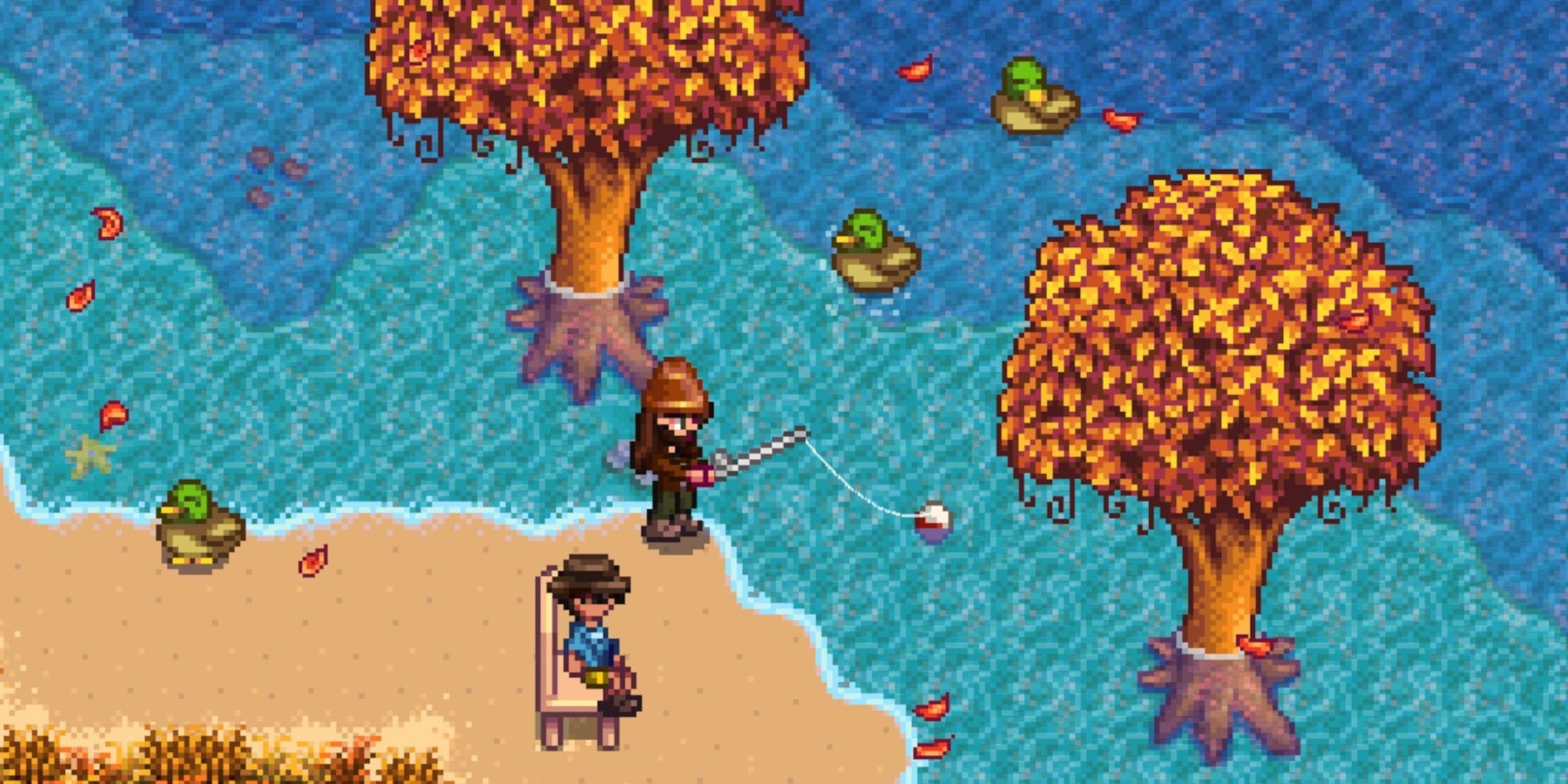 stardew valley fishing pond