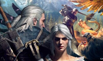 the witcher 3 geralt and ciri in front of geralt battle