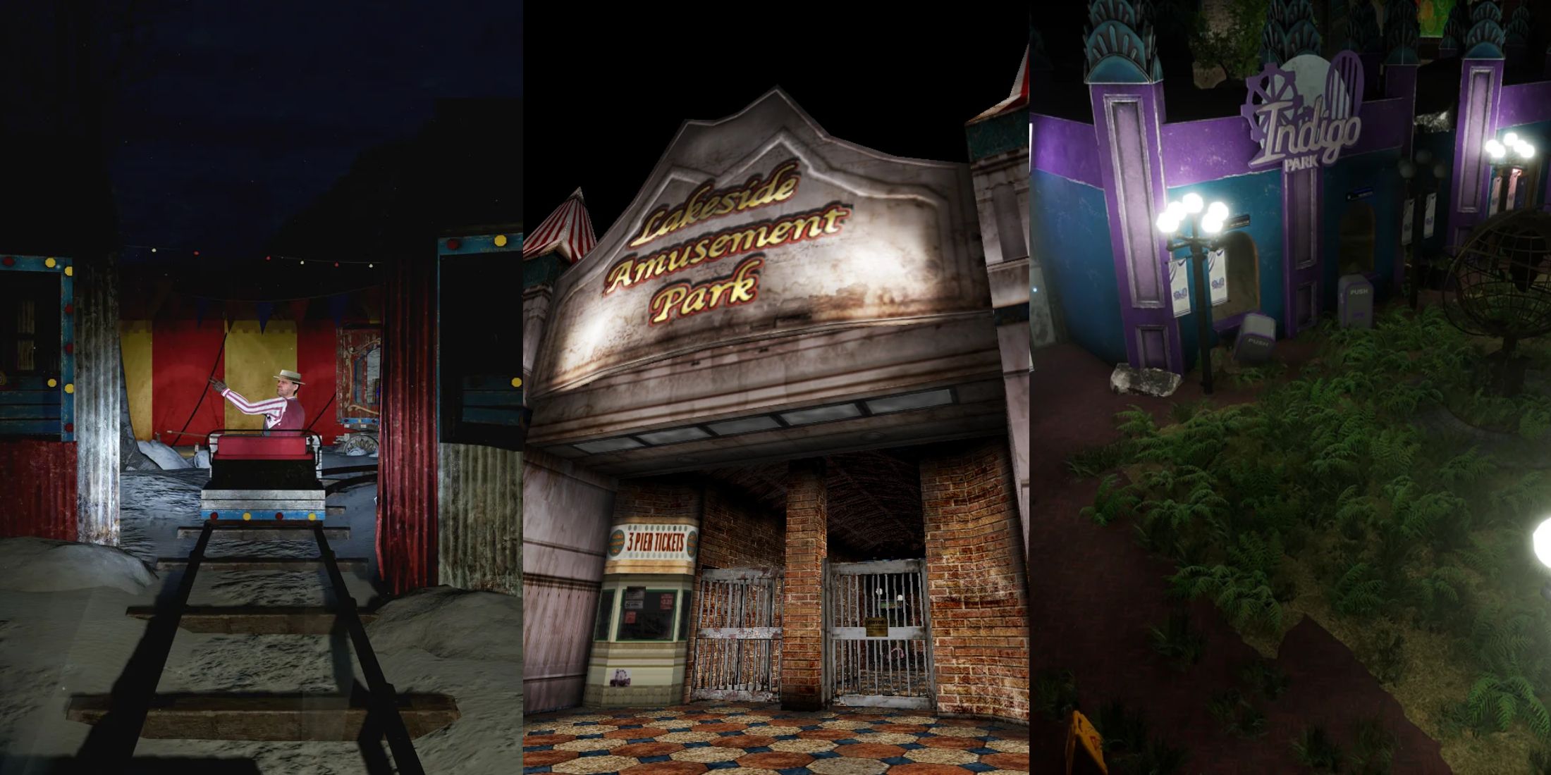 x best horror games set in amusement parks ranked