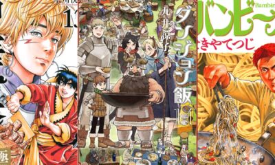 best food manga ranked cooking master boy dungeon meshi delicious in dungeon bambino