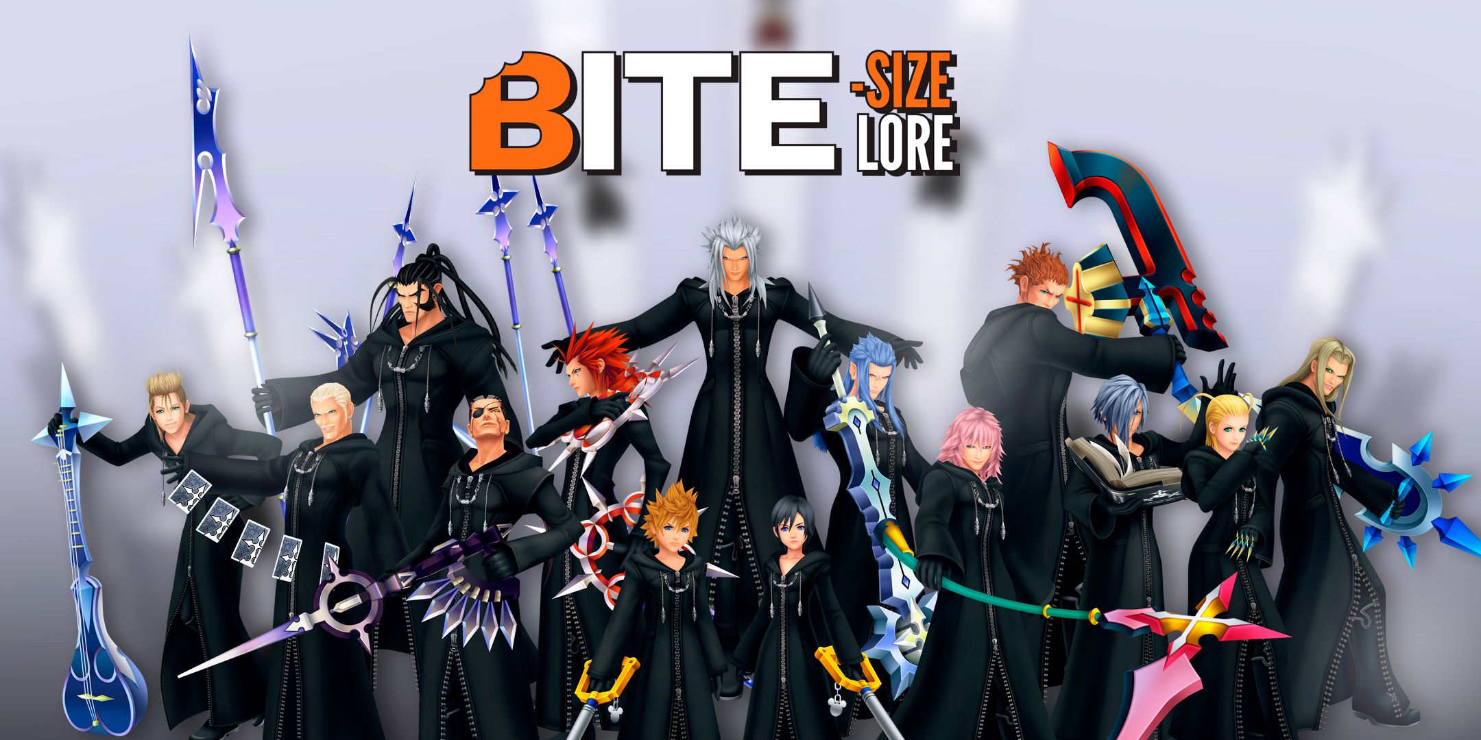 bite sized lore kingdom hearts organization 13 web