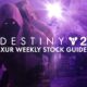 destiny 2 xur weekly stock guide the final shape tfs game rant 2