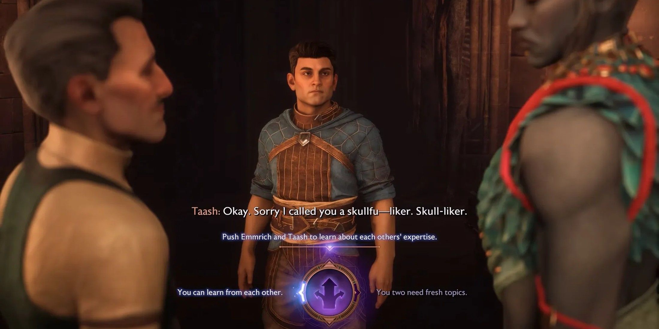 dragon age the veilguard dialogue