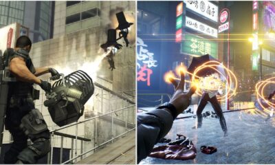 fighting enemies in binary domain and ghostwire tokyo