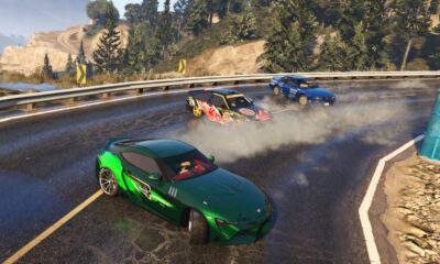 gta online cars drifting