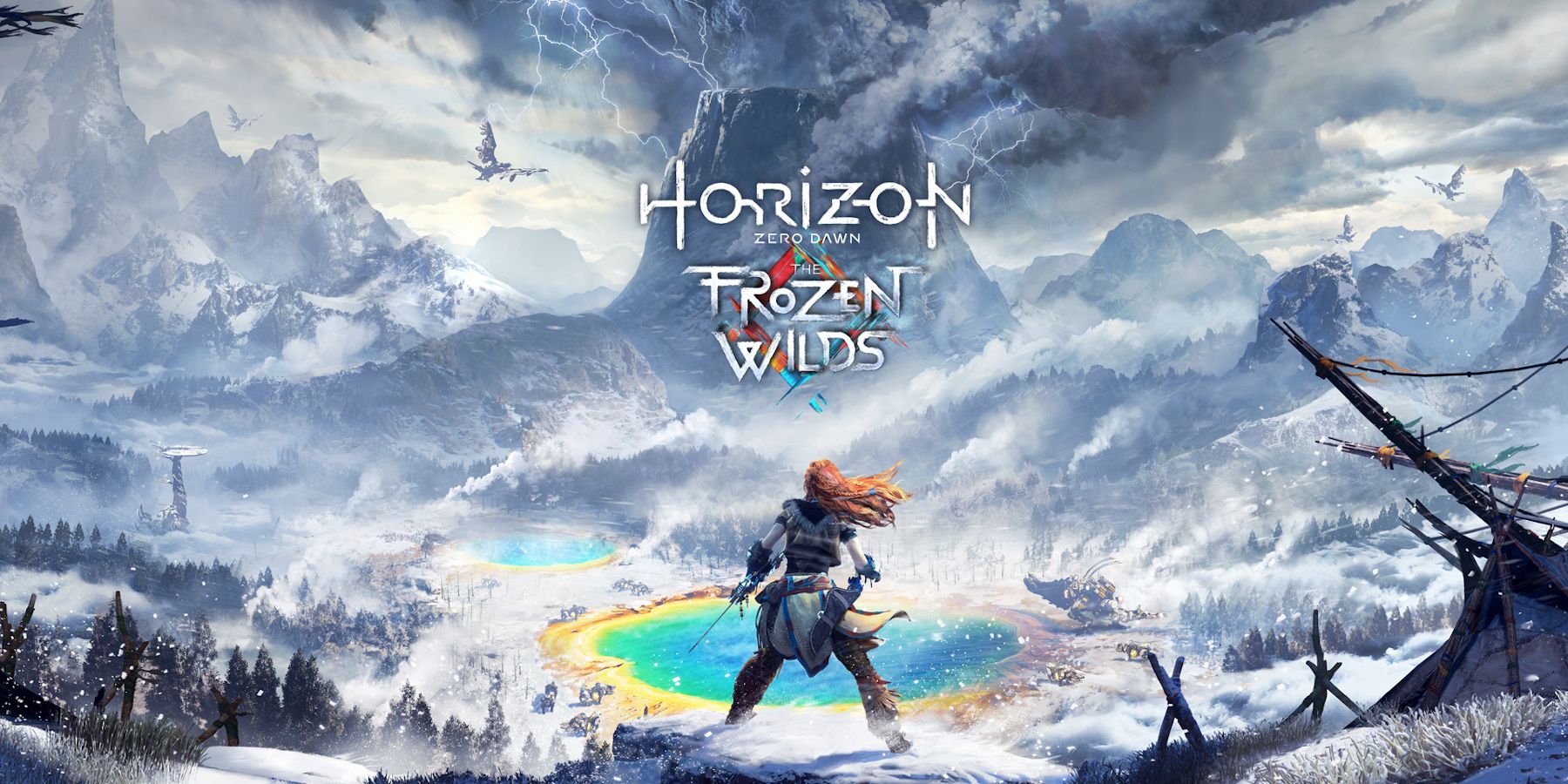 horizon zero dawn frozen wilds key art