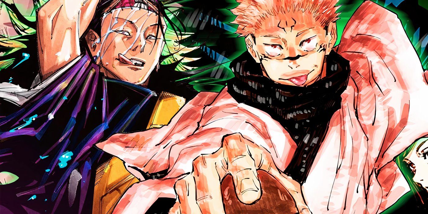 kenjaku and sukuna from jujutsu kaisen