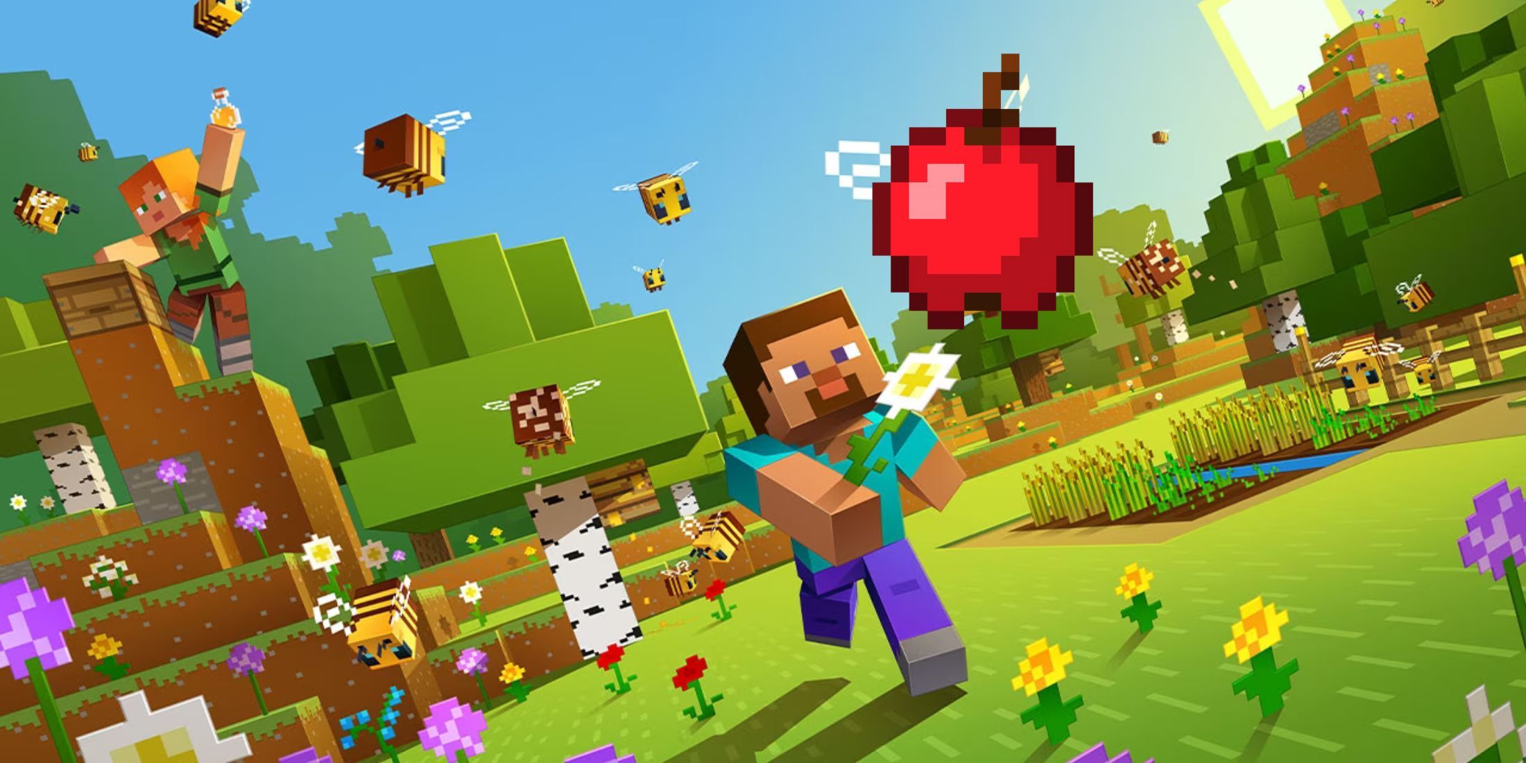 minecraft apple