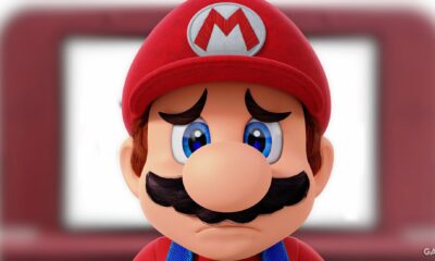 nintendo 3ds mario sad