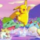 pokemon anime screenshot with pikachu and other pokemon