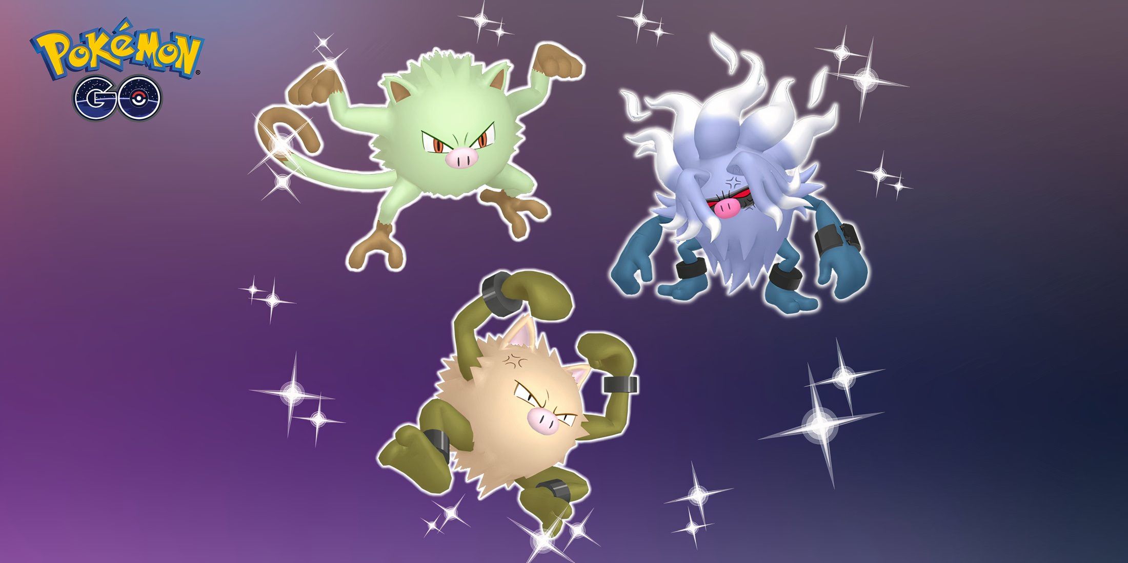 pokemon go shiny mankey shiny primeape and shiny annihilape