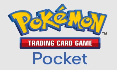 pokemon tcg pocket mobile game logo clean background