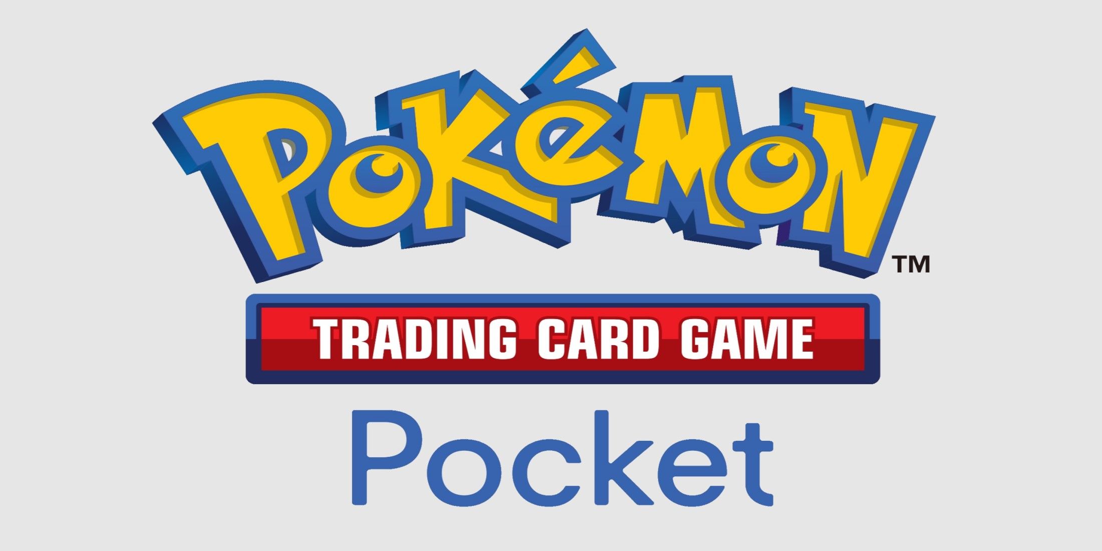 pokemon tcg pocket mobile game logo clean background