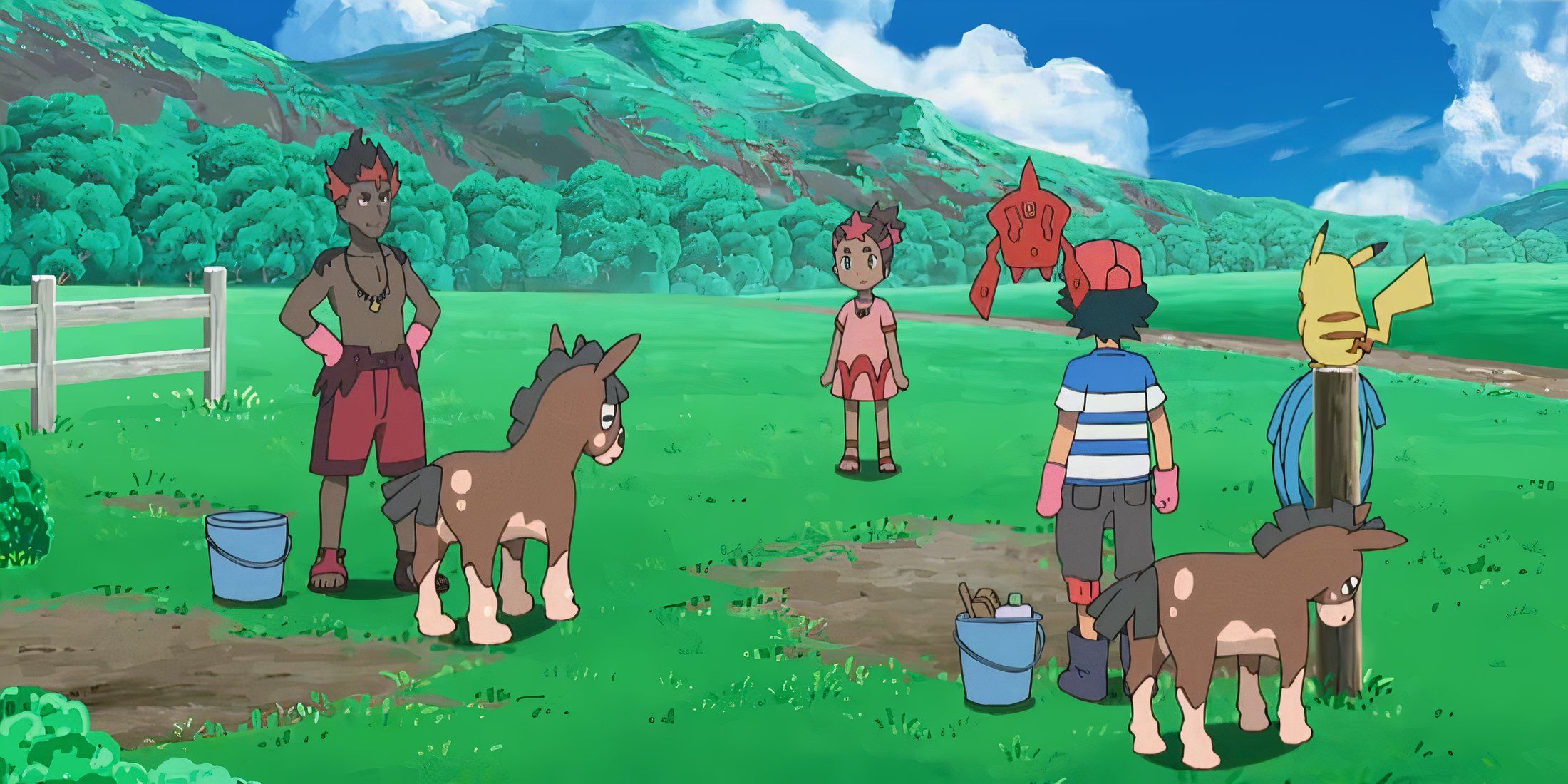 pokemon young kiawe had a farm still cropped