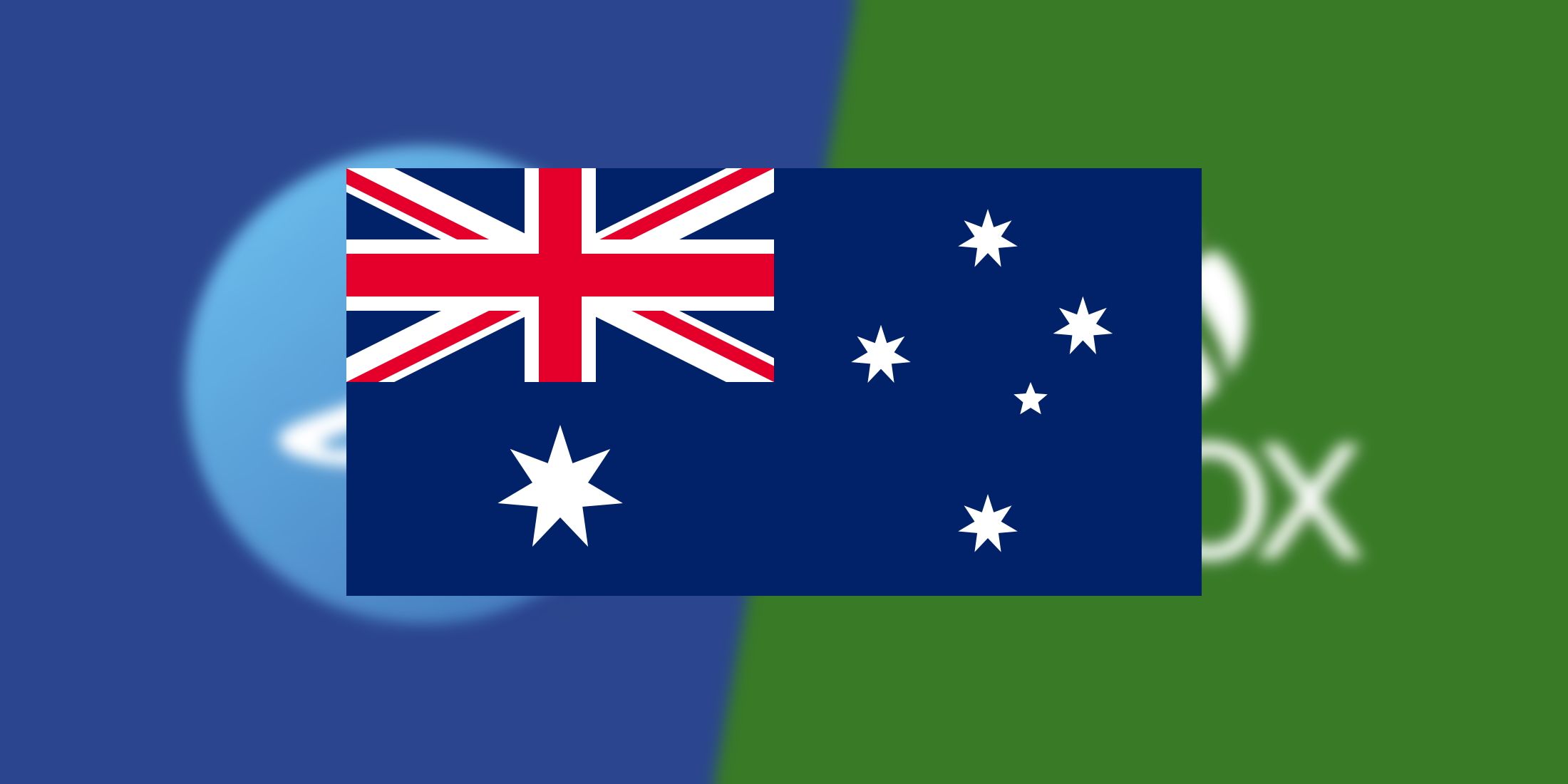 psn xbox live australia flag