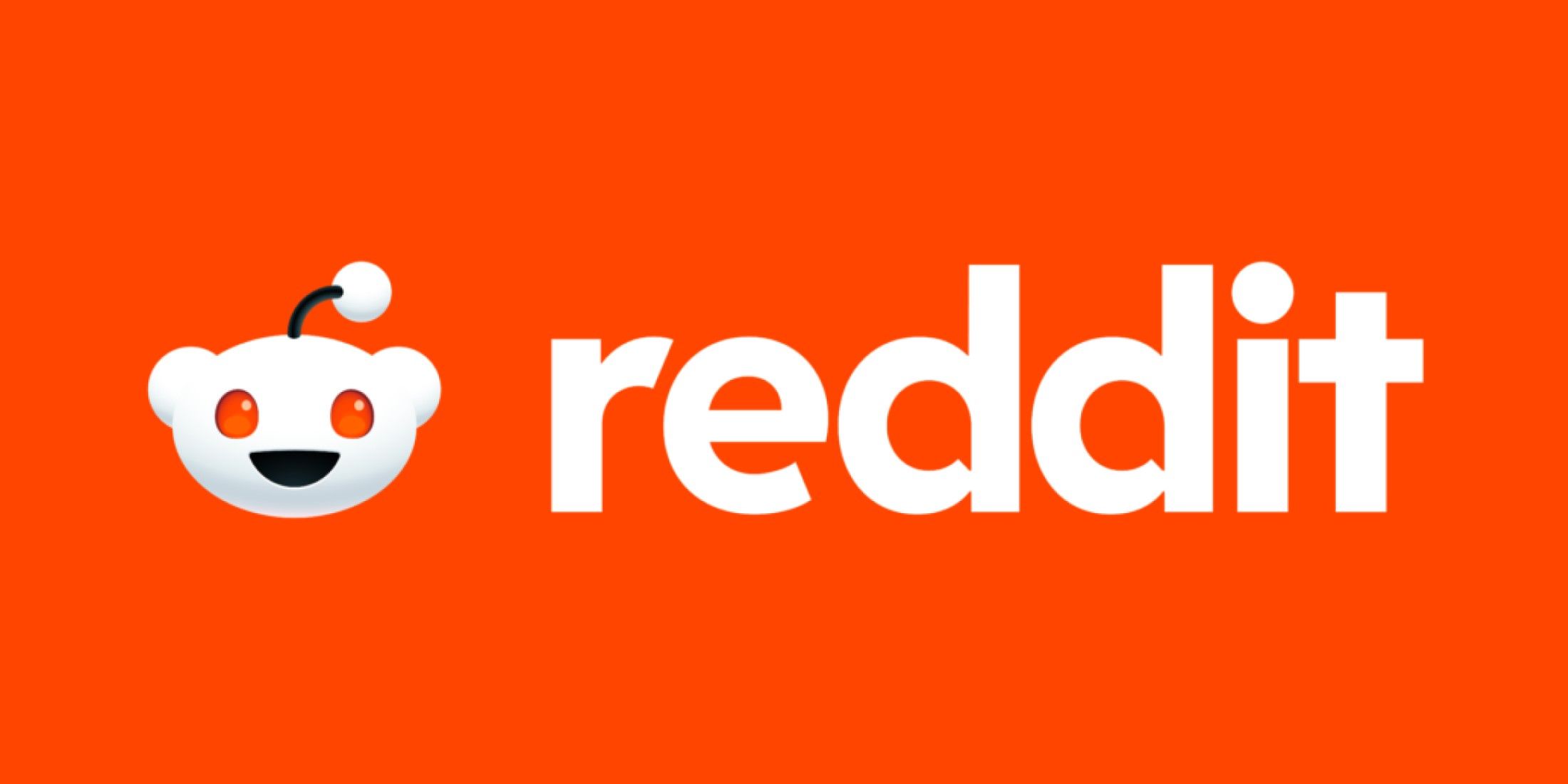 reddit logo orange background