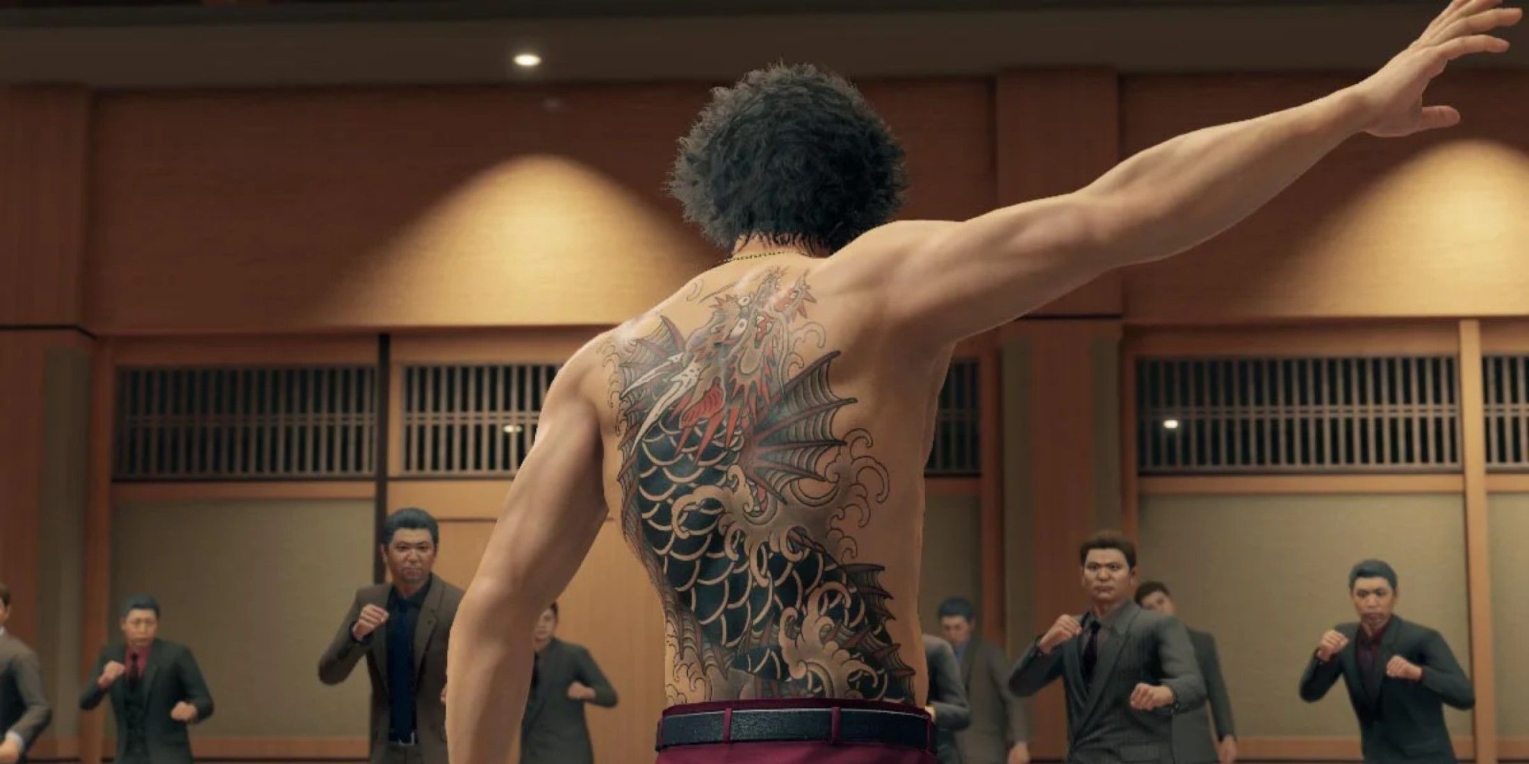 yakuza like a dragon ichiban back tattoo 1