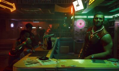 cyberpunk 2077 characters in bar