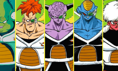 dragon ball ginyu force individuals close up feature