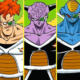 dragon ball ginyu force individuals close up feature