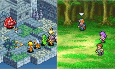 fighting a battle in final fantasy tactics advance and fighting a battle in final fantasy 2