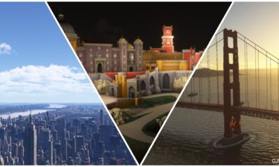 flight sim 2024 new york city pena palace golden gate bridge