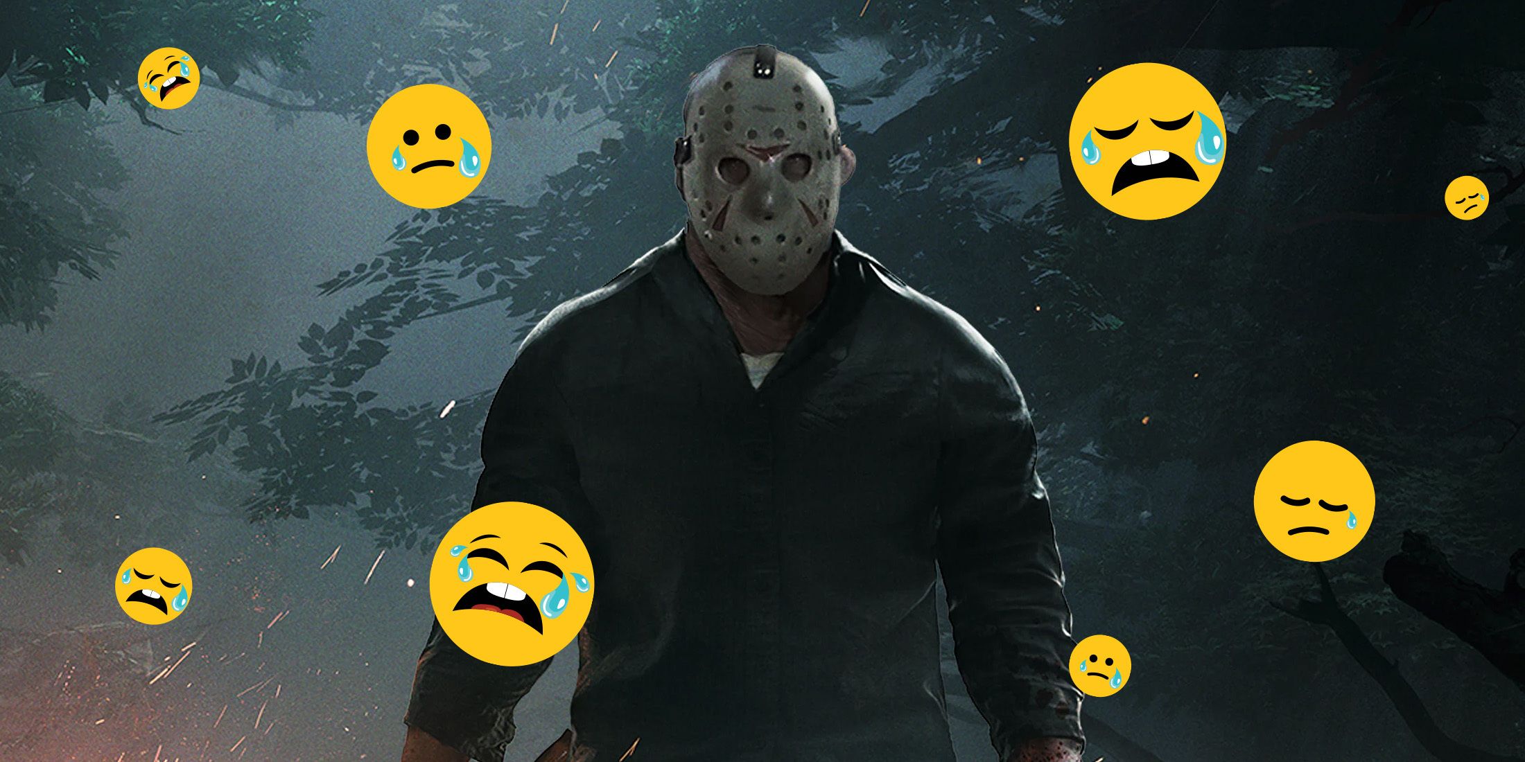 friday the 13th crying emojis