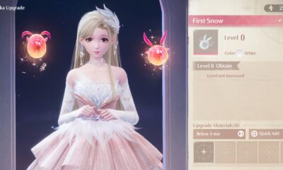 infinity nikki first snow color change