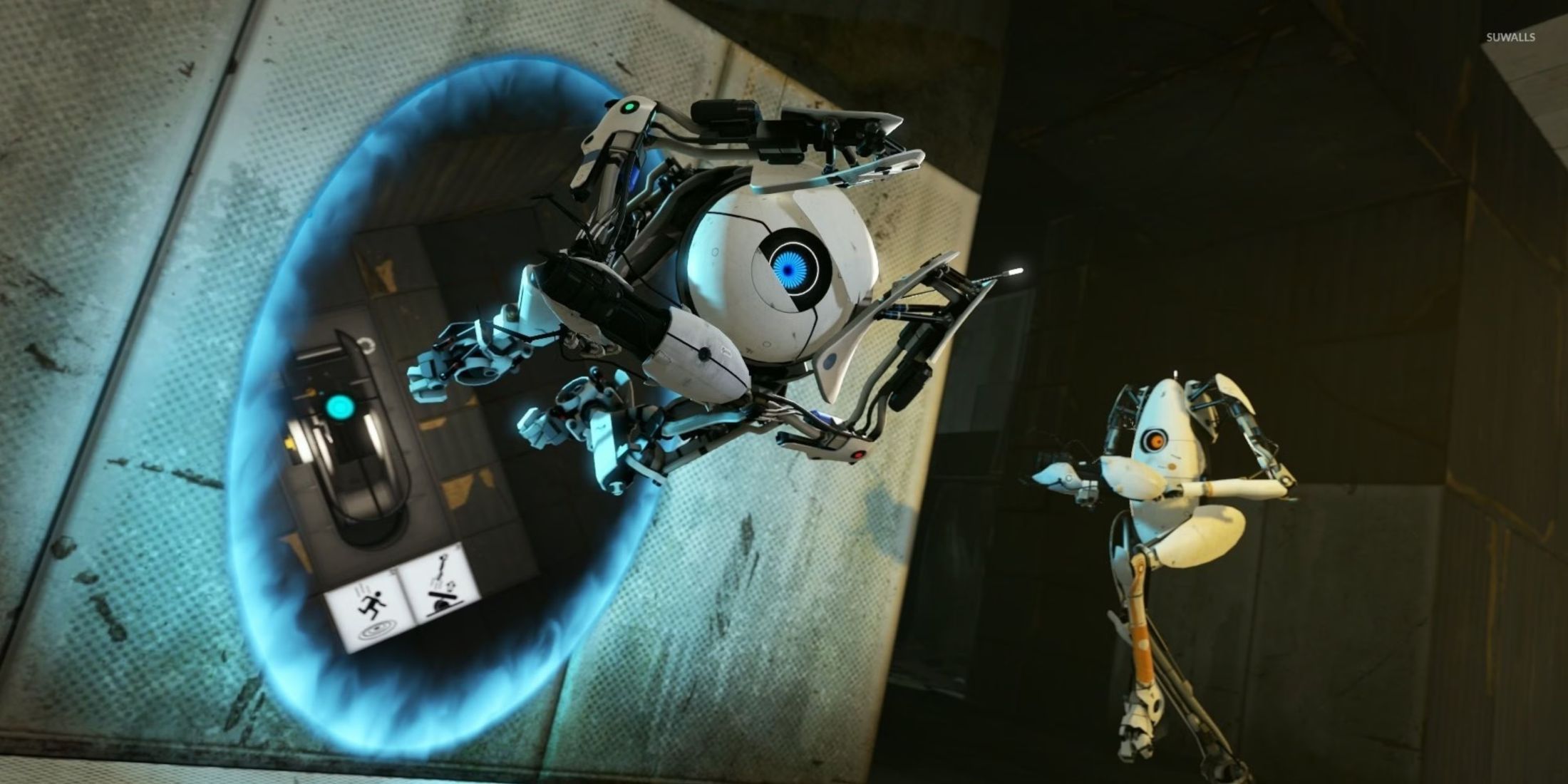 portal 2 atlas and p body