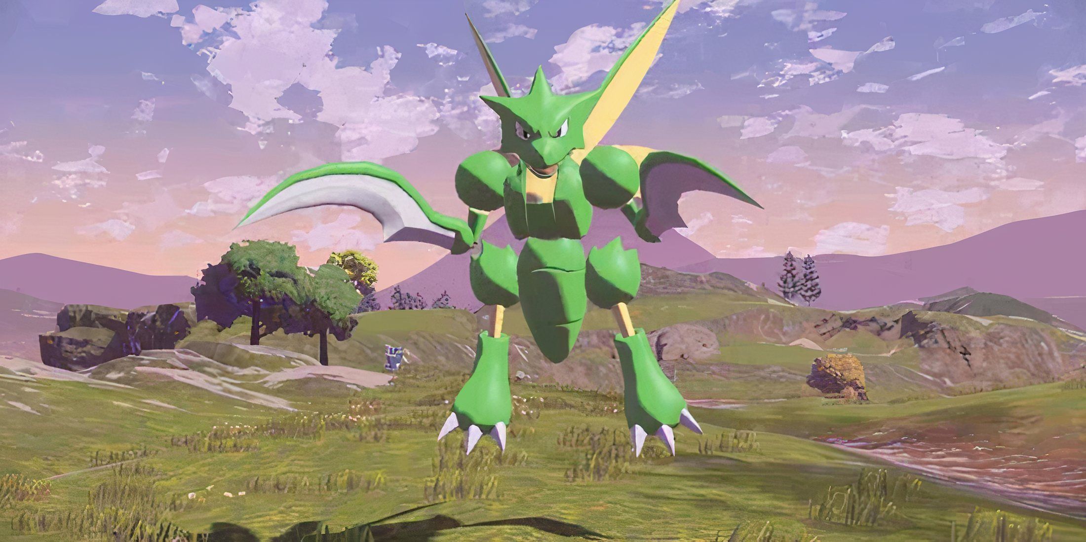 scyther hovering arceus