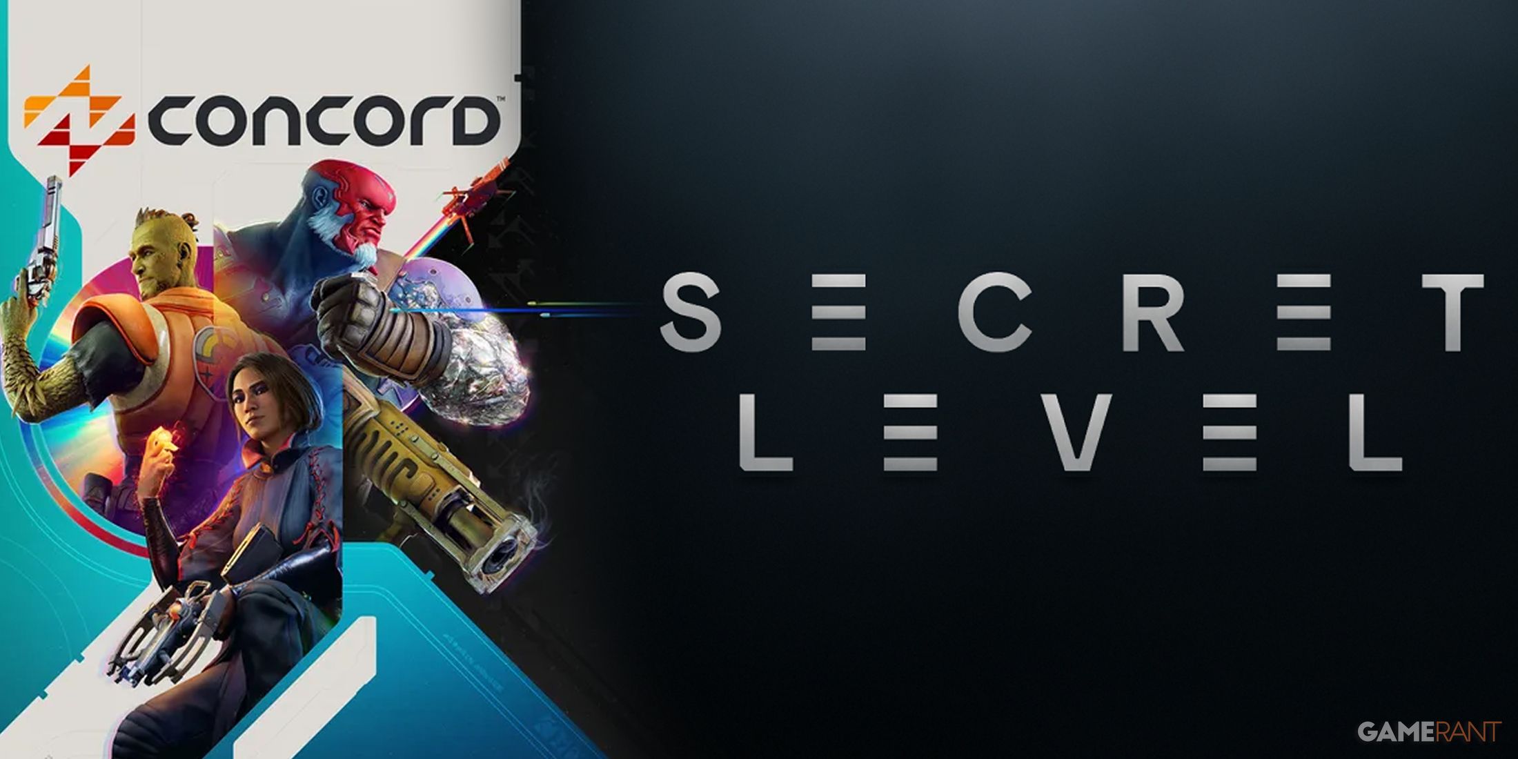 secret level logo concord box art