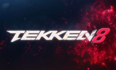 tekken 8 logo explosive background